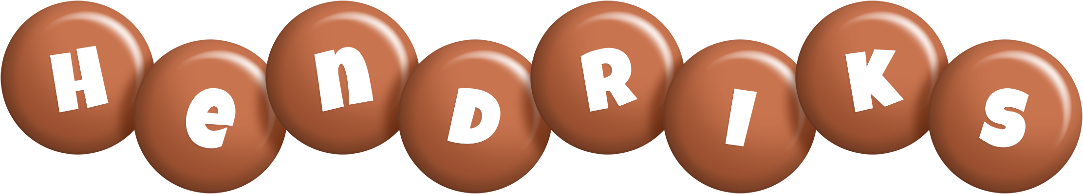 Hendriks candy-brown logo