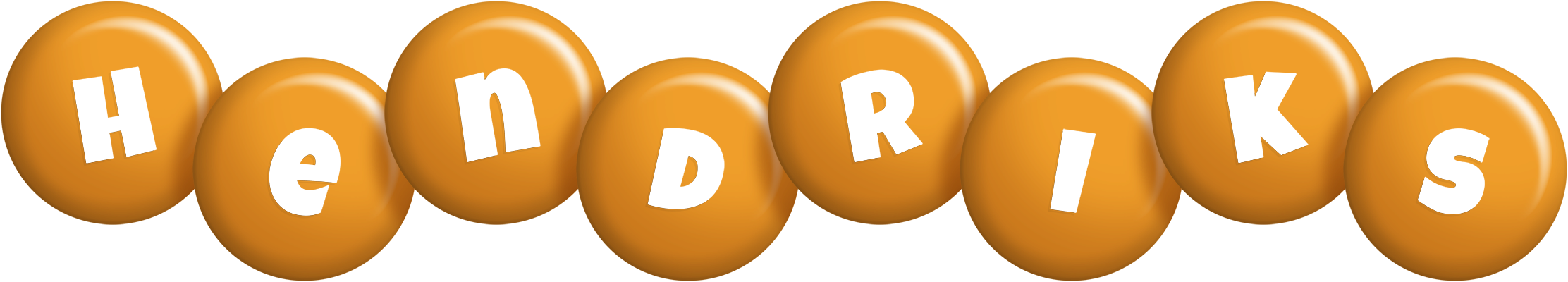 Hendriks candy-orange logo