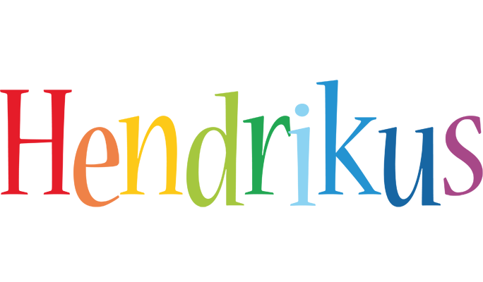 Hendrikus birthday logo