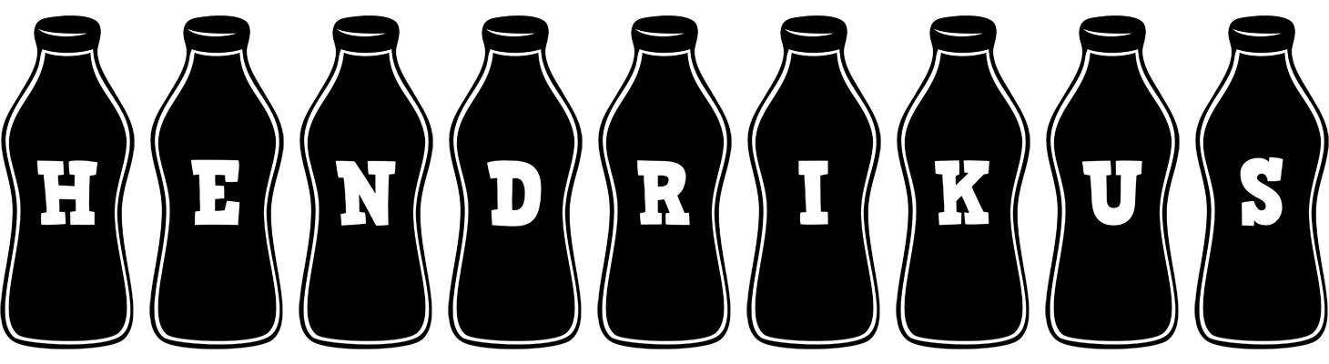 Hendrikus bottle logo