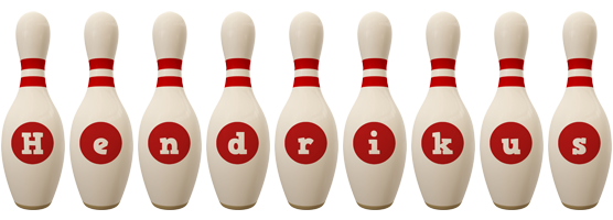 Hendrikus bowling-pin logo