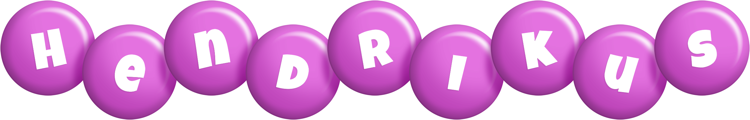 Hendrikus candy-purple logo
