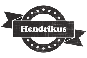 Hendrikus grunge logo