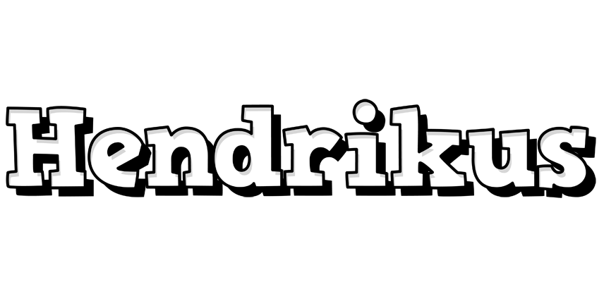 Hendrikus snowing logo