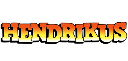 Hendrikus sunset logo