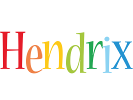 Hendrix birthday logo