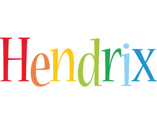 Hendrix birthday logo
