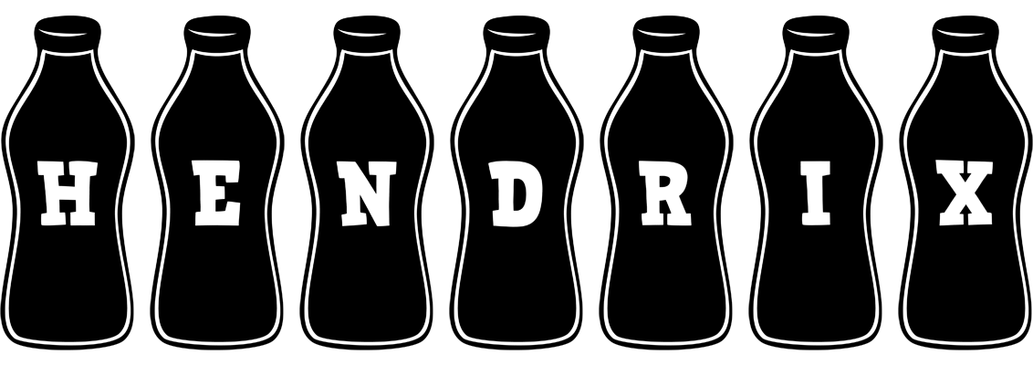 Hendrix bottle logo