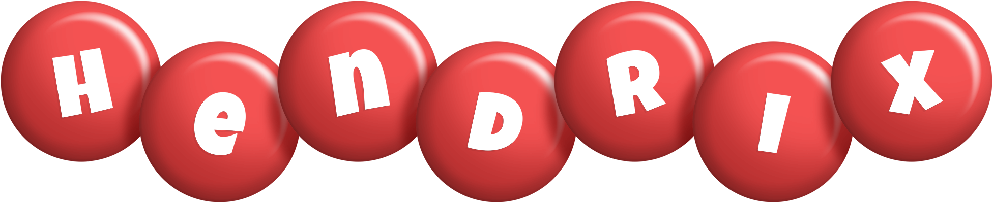 Hendrix candy-red logo