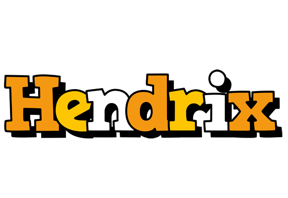 Hendrix cartoon logo