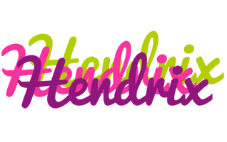 Hendrix flowers logo