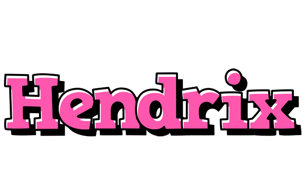 Hendrix girlish logo
