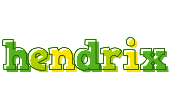 Hendrix juice logo
