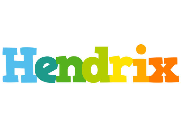 Hendrix rainbows logo