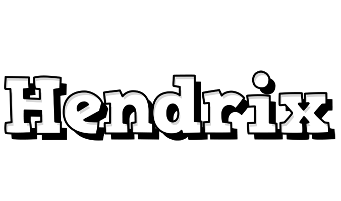 Hendrix snowing logo
