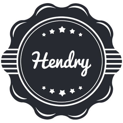 Hendry badge logo