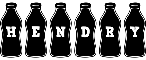 Hendry bottle logo