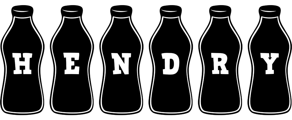 Hendry bottle logo