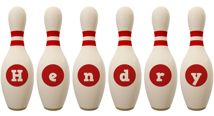 Hendry bowling-pin logo