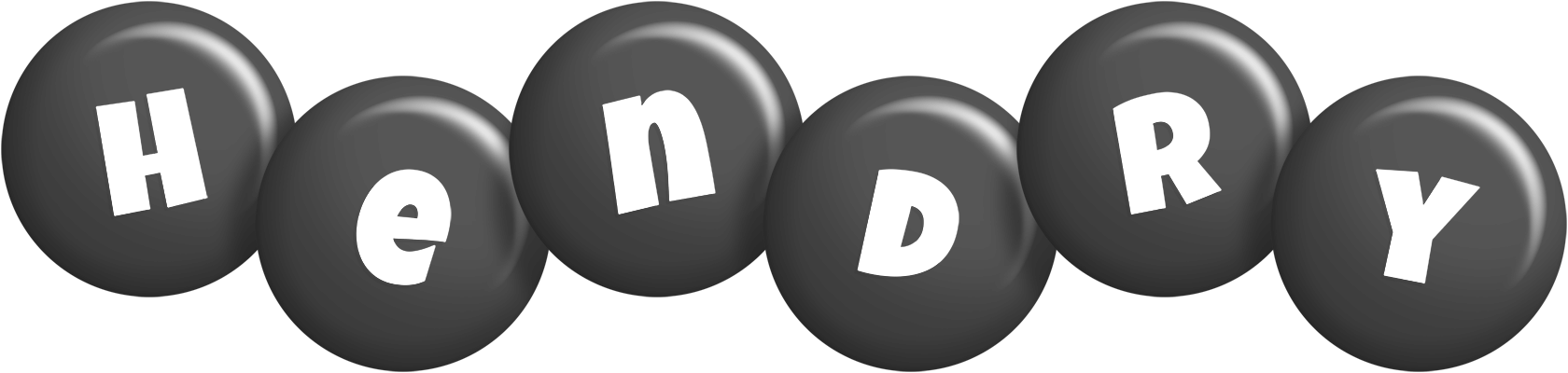 Hendry candy-black logo