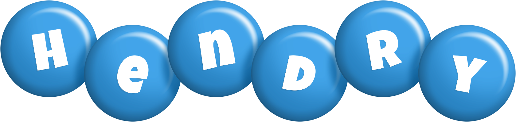 Hendry candy-blue logo