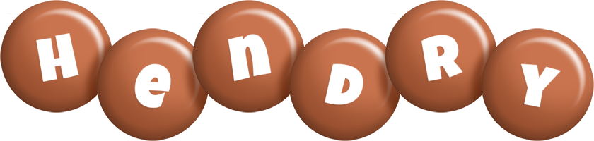 Hendry candy-brown logo