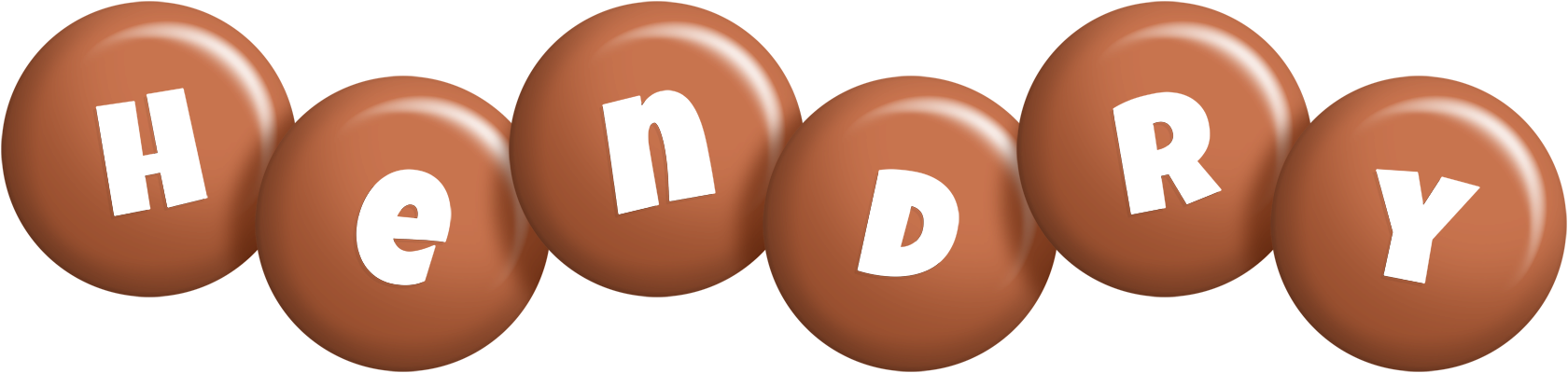 Hendry candy-brown logo