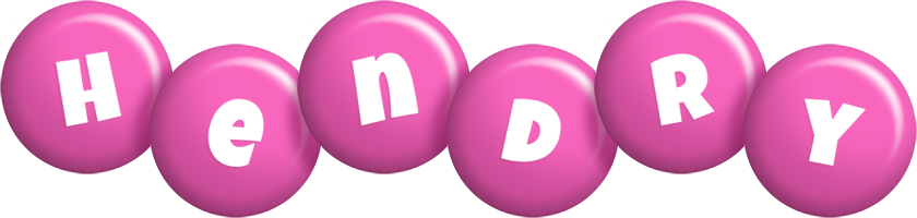 Hendry candy-pink logo