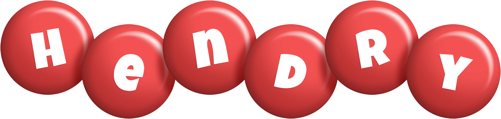 Hendry candy-red logo