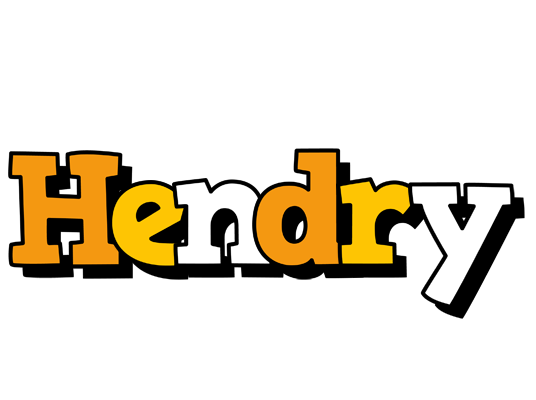 Hendry cartoon logo