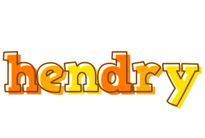 Hendry desert logo