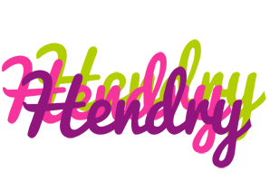 Hendry flowers logo