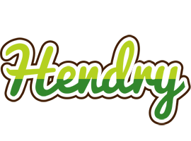 Hendry golfing logo