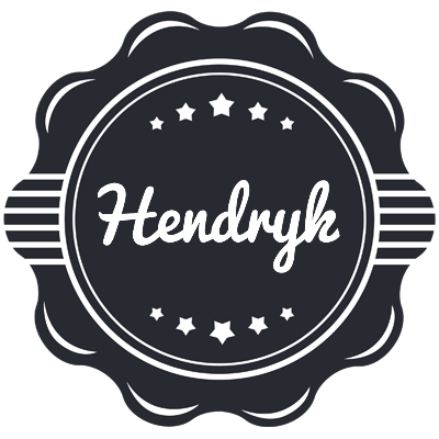 Hendryk badge logo