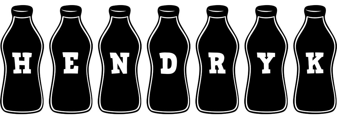 Hendryk bottle logo