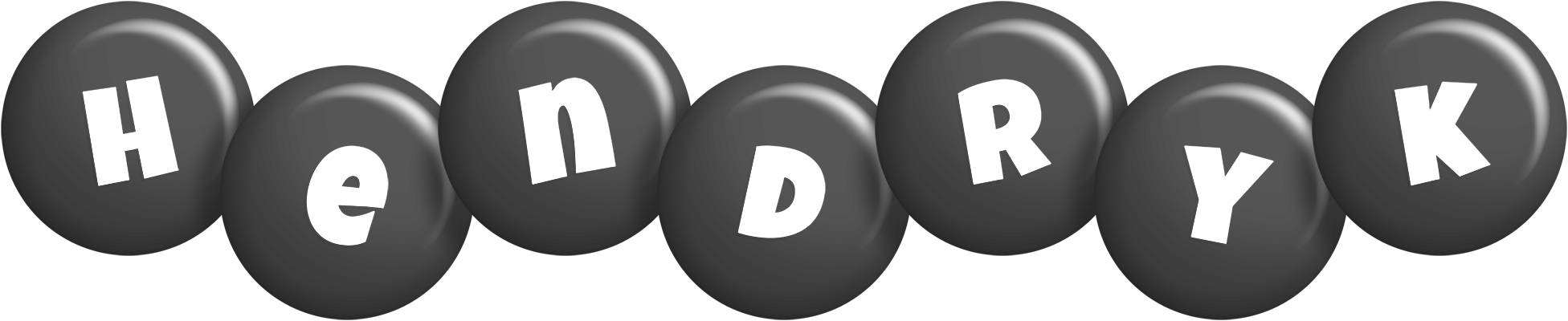 Hendryk candy-black logo