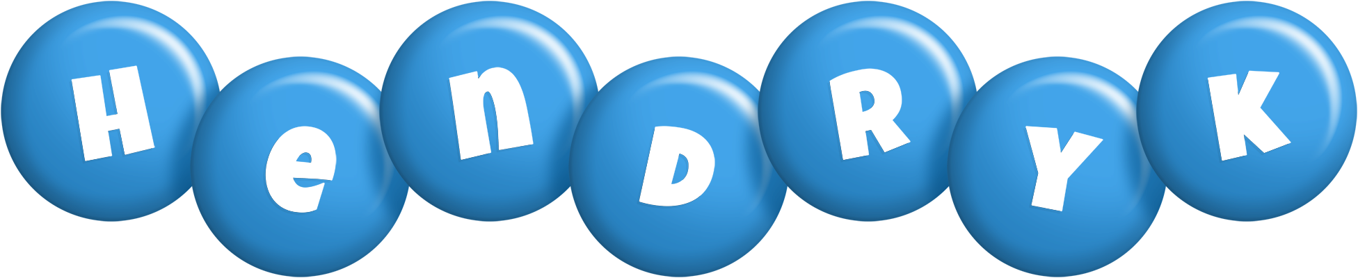 Hendryk candy-blue logo