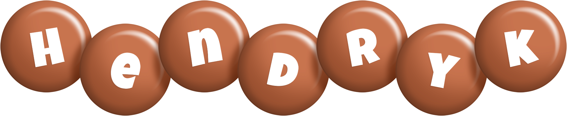 Hendryk candy-brown logo