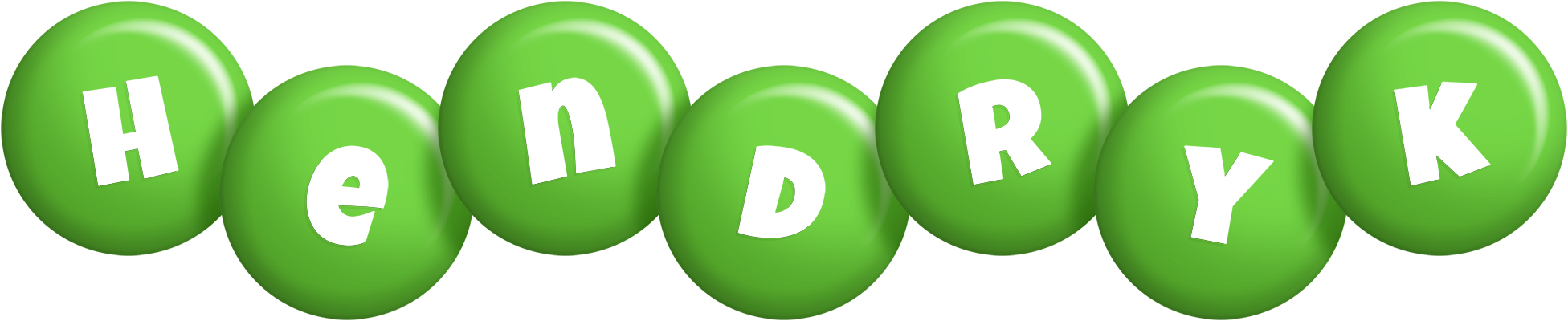 Hendryk candy-green logo