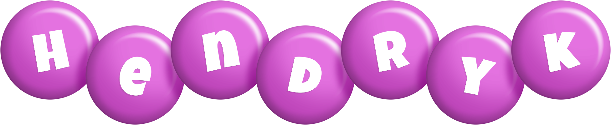 Hendryk candy-purple logo