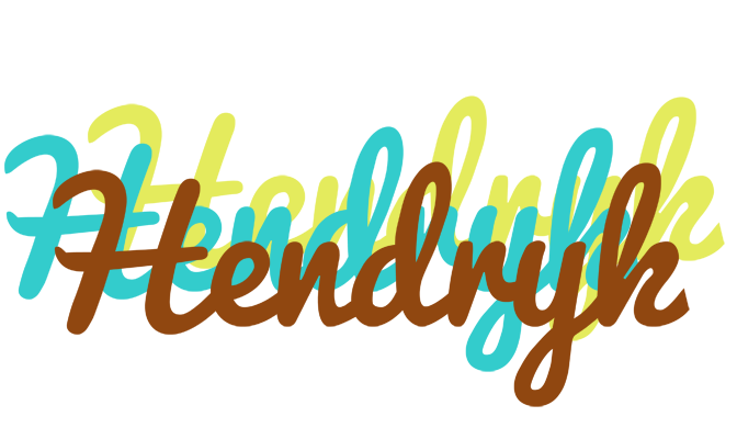 Hendryk cupcake logo