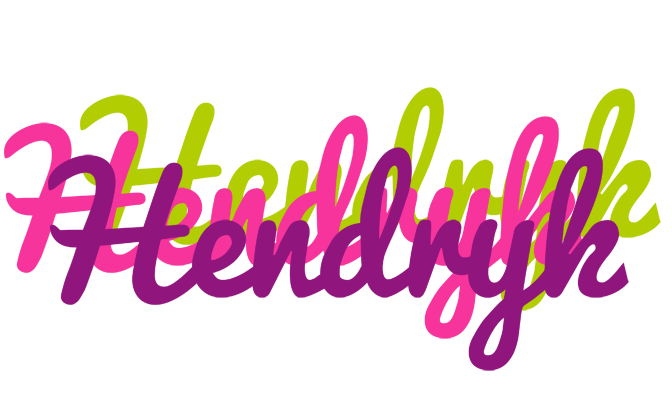 Hendryk flowers logo
