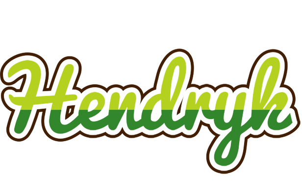Hendryk golfing logo