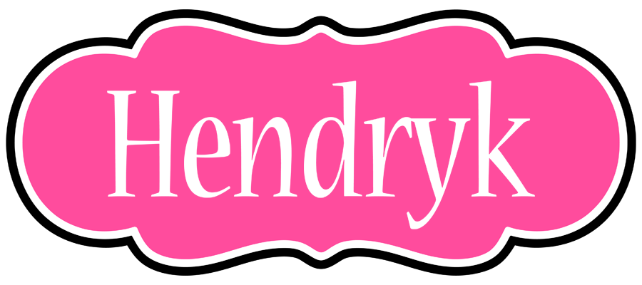 Hendryk invitation logo