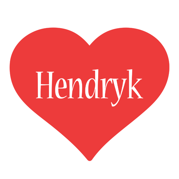Hendryk love logo