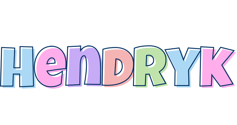 Hendryk pastel logo