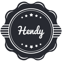 Hendy badge logo