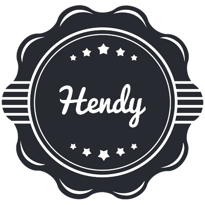 Hendy badge logo
