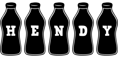 Hendy bottle logo
