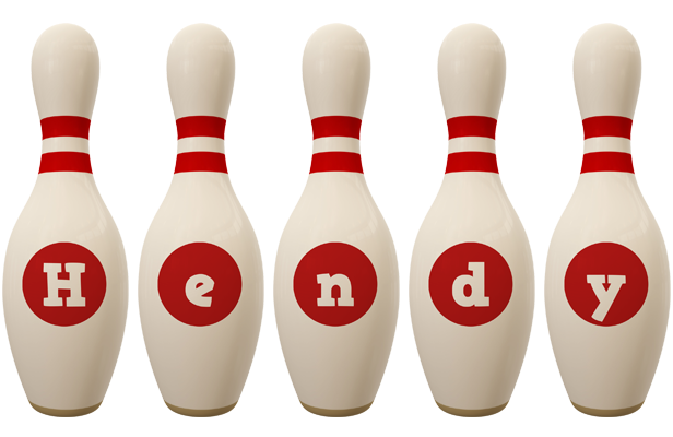 Hendy bowling-pin logo
